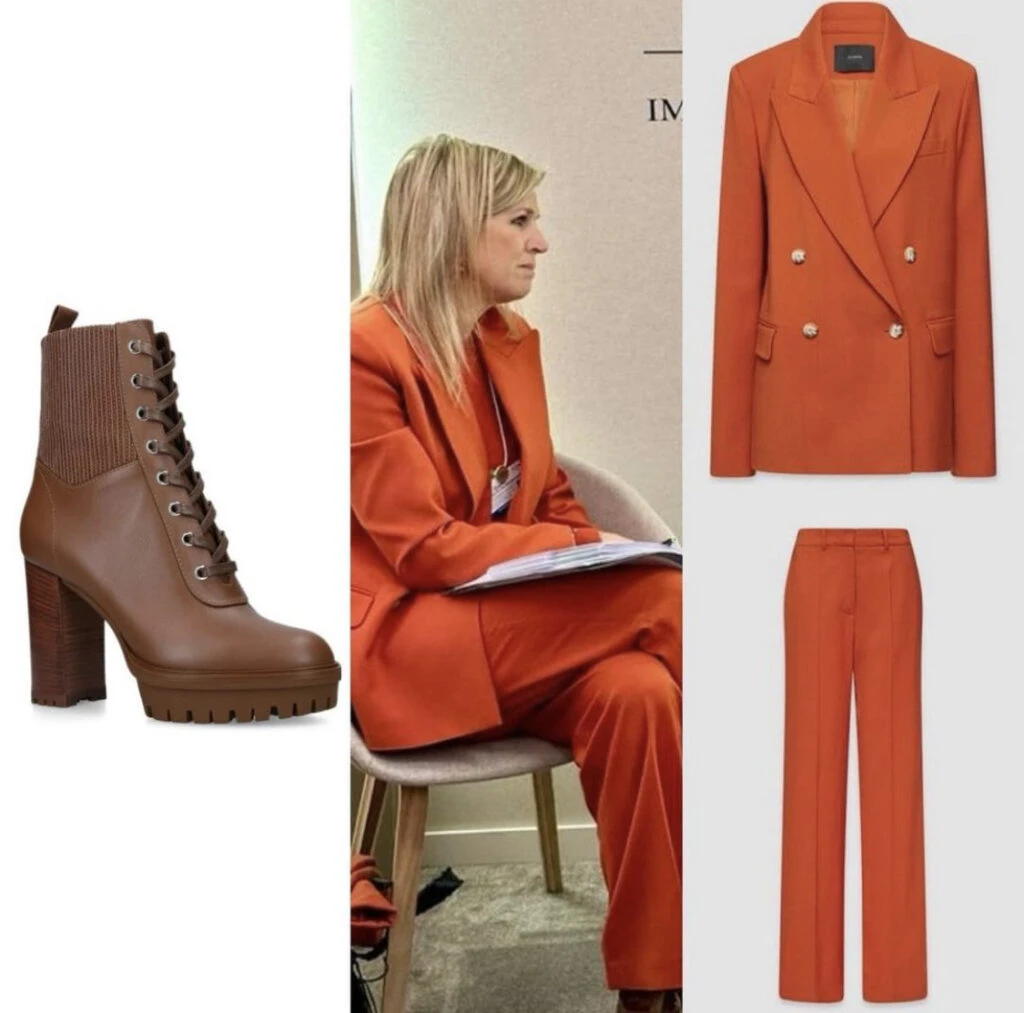 Máxima apostó por la sastrería y marcó tendencia. Foto: Instagram. 