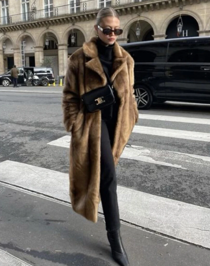 Mob wife, la tendencia que será furor este invierno 2024. Foto: Pinterest.