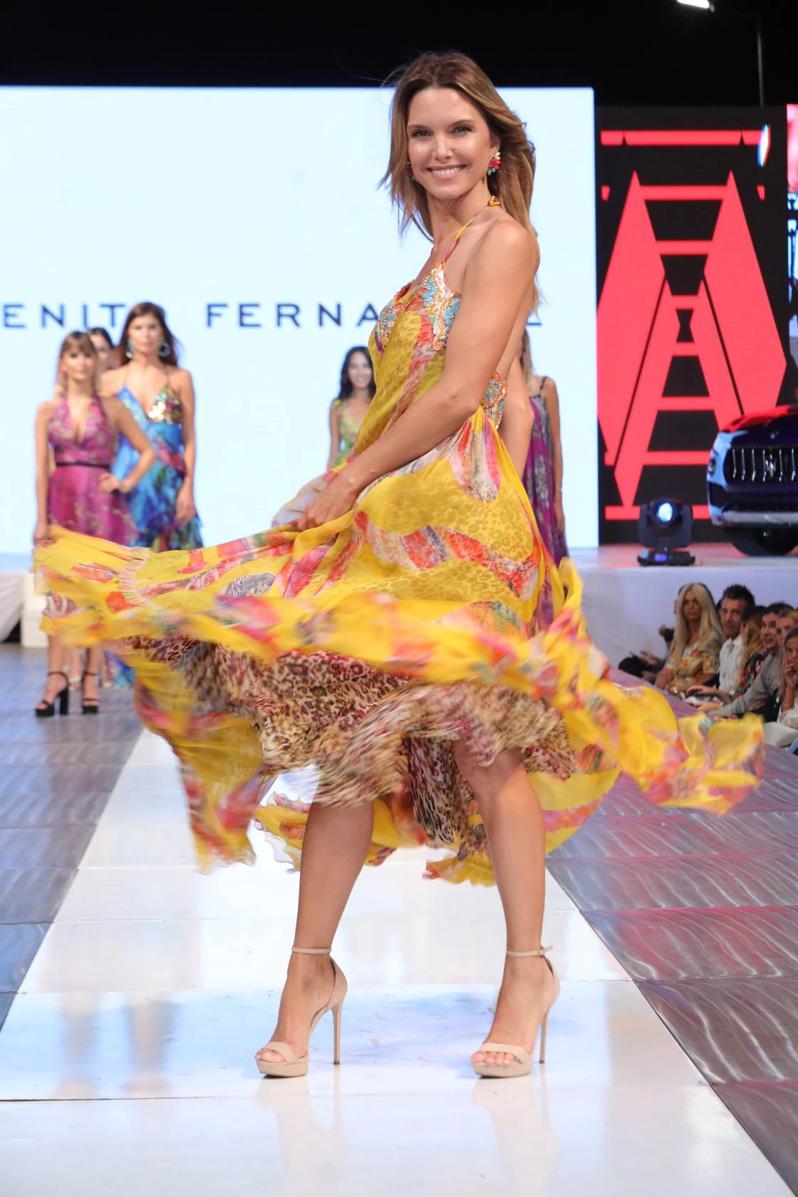 Benito Fernández es uno de los diseñadores que participa todos los veranos de este desfile.