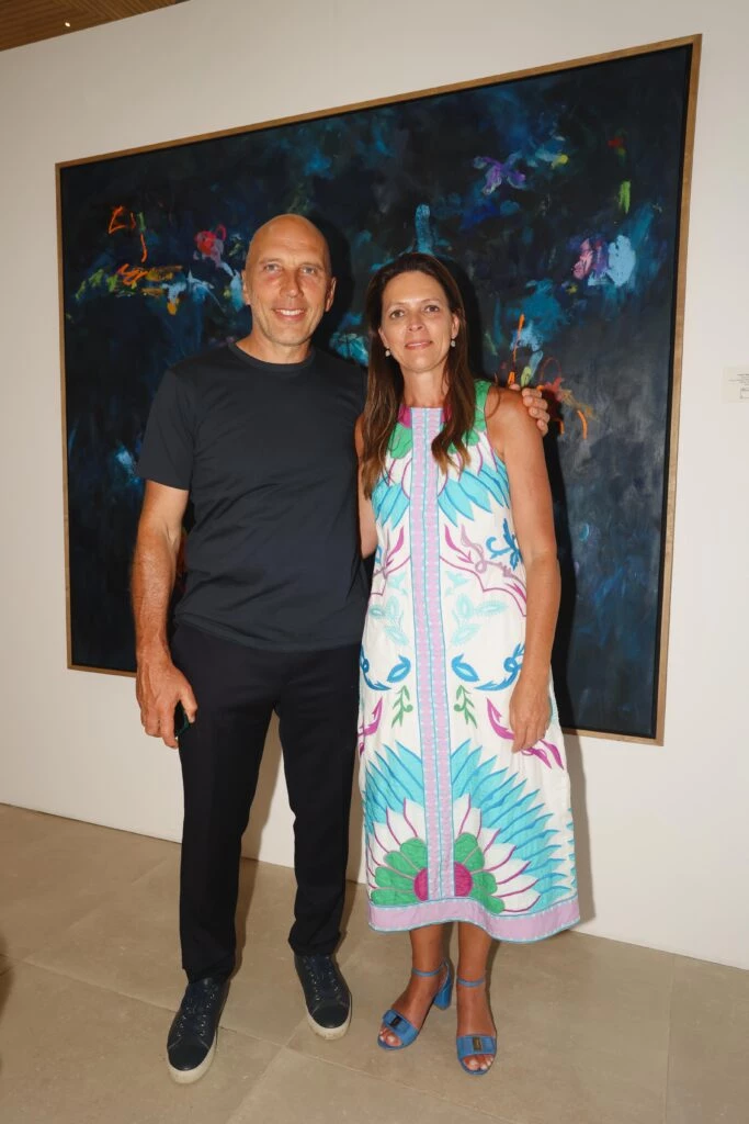 Pablo Monsuárez y Virginia Cervieri de Fundación Cervieri Monsuárez en el preview de la décima edición de ESTE ARTE