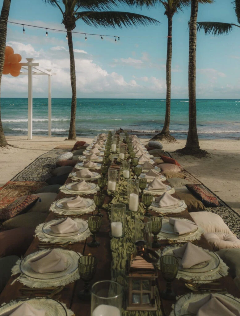 Pampita festejó su cumpleaños en México