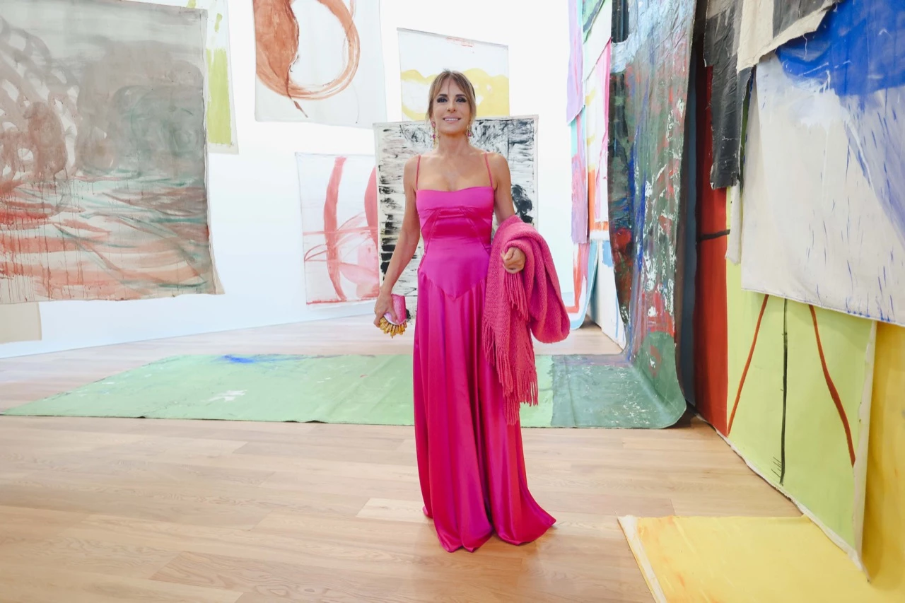 Patricia Della Giovampaola en la inauguración de la Fundación Cervieri Monsuárez