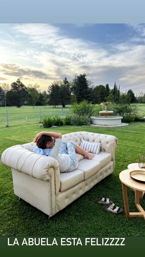 Quién es Petra, la abuela fashionista de Nicole Neumann