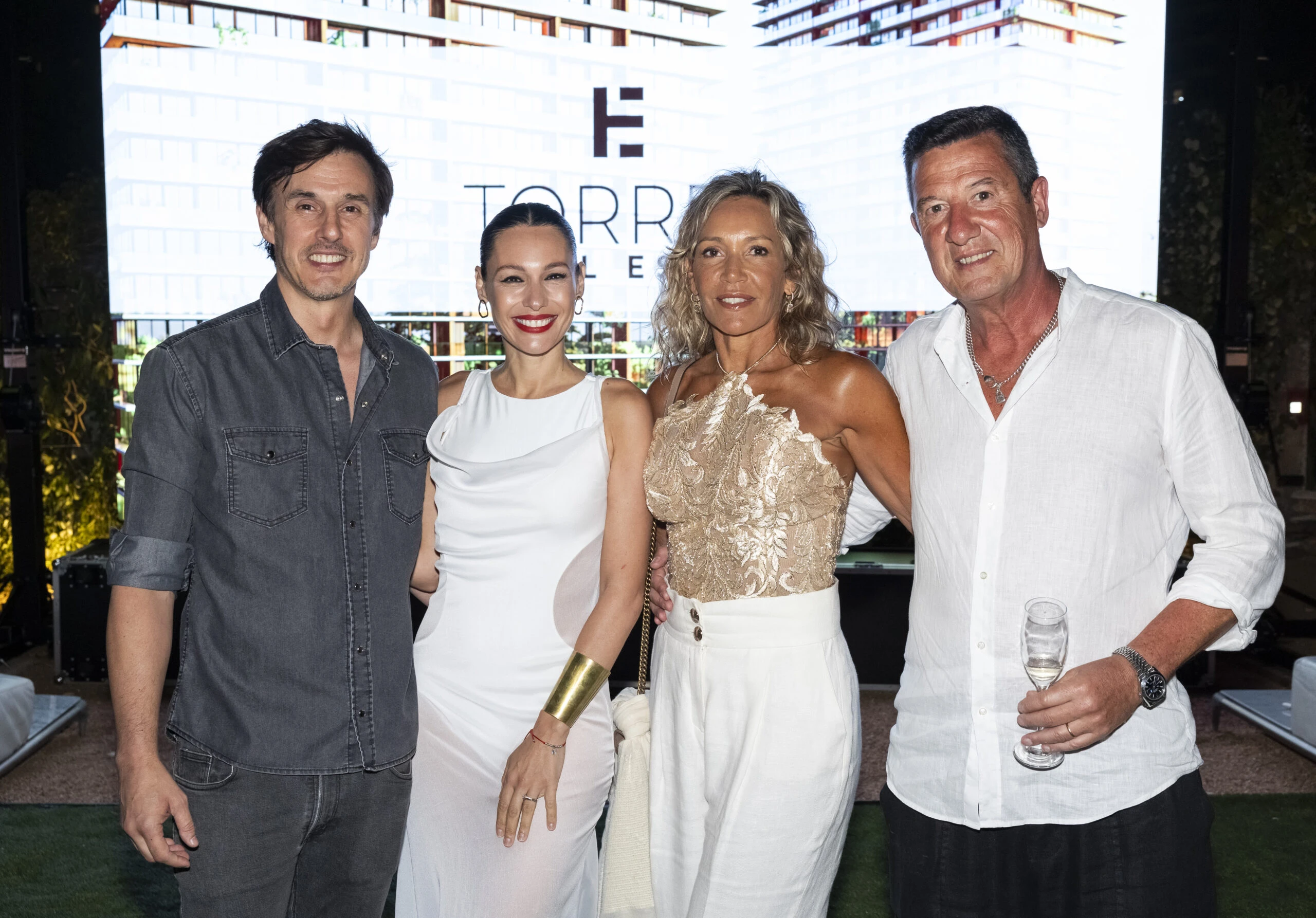 Roberto Moritan, Carolina Ardohain, Pato Rubio y Nacho Gallopa