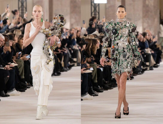 Moda high tech: la última colección de Schiaparelli entre microchips y cristales Swarovski
