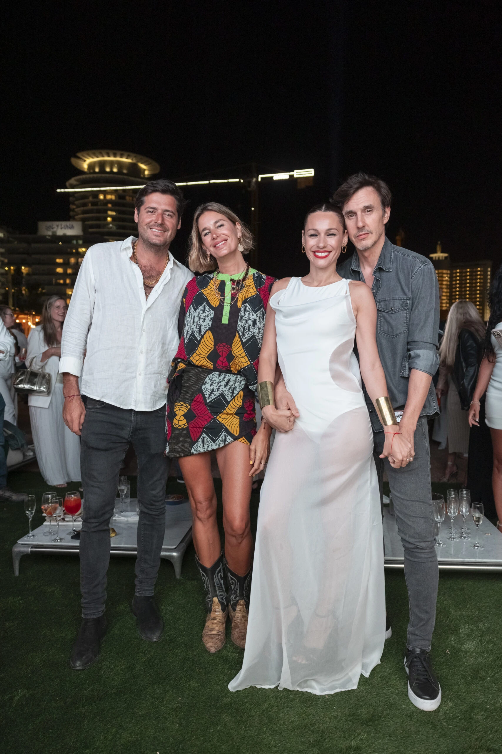 Santiago Gomez Romero, Dolores Barreiro, Carolina ARdohain y Roberto Moritan