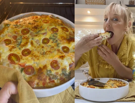Tarta capresse con masa casera integral: la receta súper fácil de Jimena Monteverde que te resuelve una comida