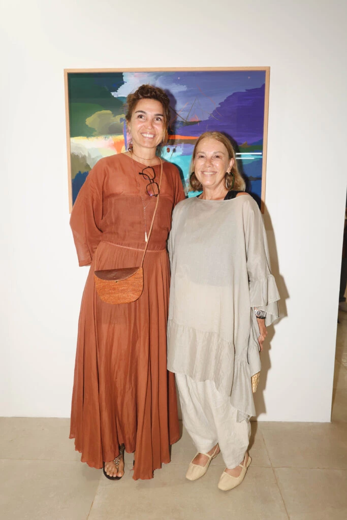 Teodelina Detry y Jorgelina Albano en el preview de la décima edición de ESTE ARTE