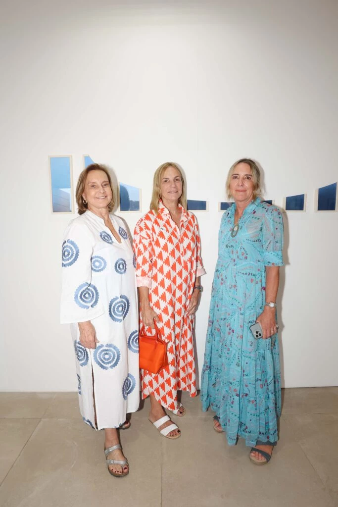 Teresa Bulgheroni, Maria Elisa del Carril y Veronica Zoani en el preview de la décima edición de ESTE ARTE