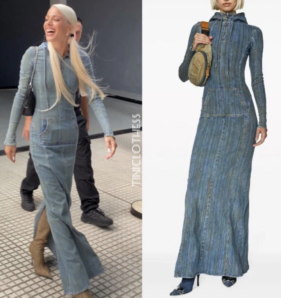 Coincidencia fashion: Zaira Nara y Tini Stoessel usaron el mismo vestido. Foto: Instagram.