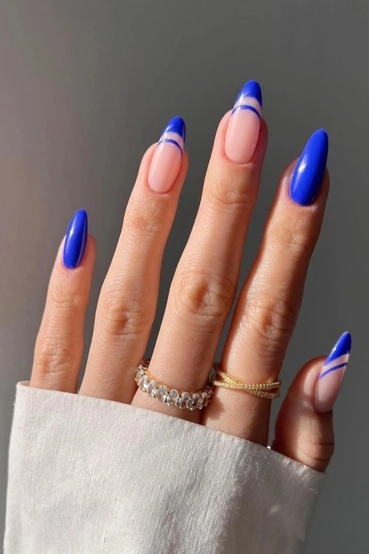 Uñas azul