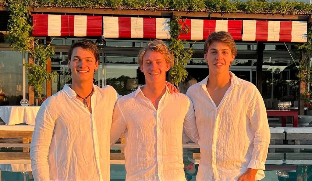 Los hijos de Valeria Mazza