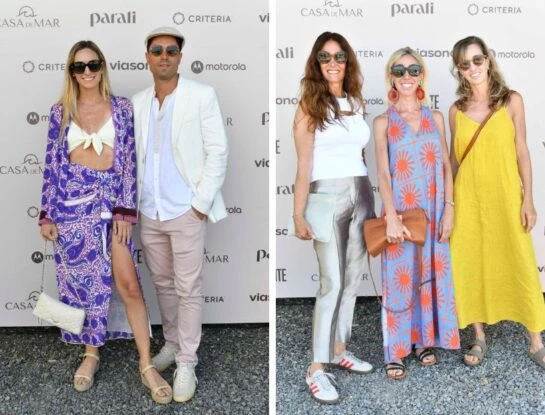 Vidriera: los looks del brunch de Para Ti en Casa de Mar en José Ignacio