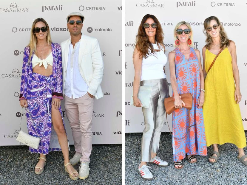 Vidriera: los looks del brunch de Para Ti en Casa de Mar en José Ignacio