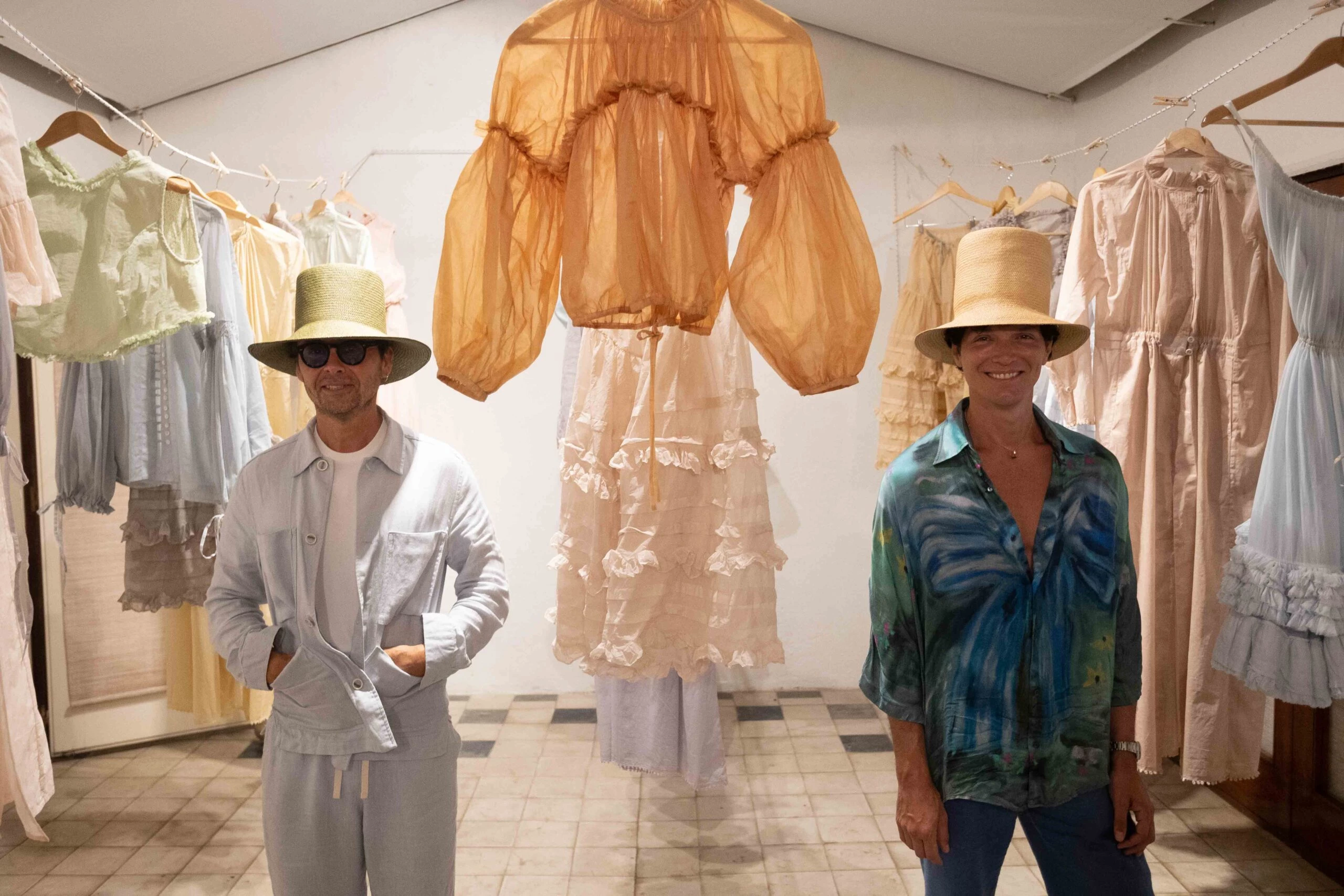 Wally Diamante y Facundo Garayalde