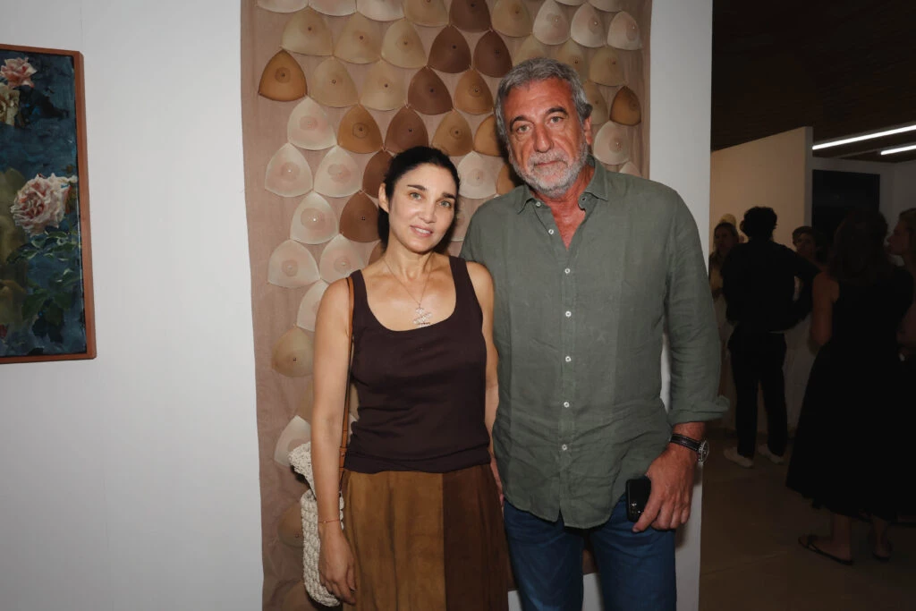 Yanina Solnicki y Daniel Awada en el preview de la décima edición de ESTE ARTE