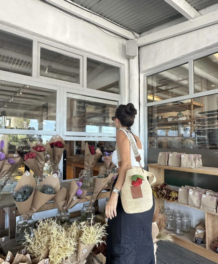 Zaira Nara y un look muy original. Foto: Instagram. 