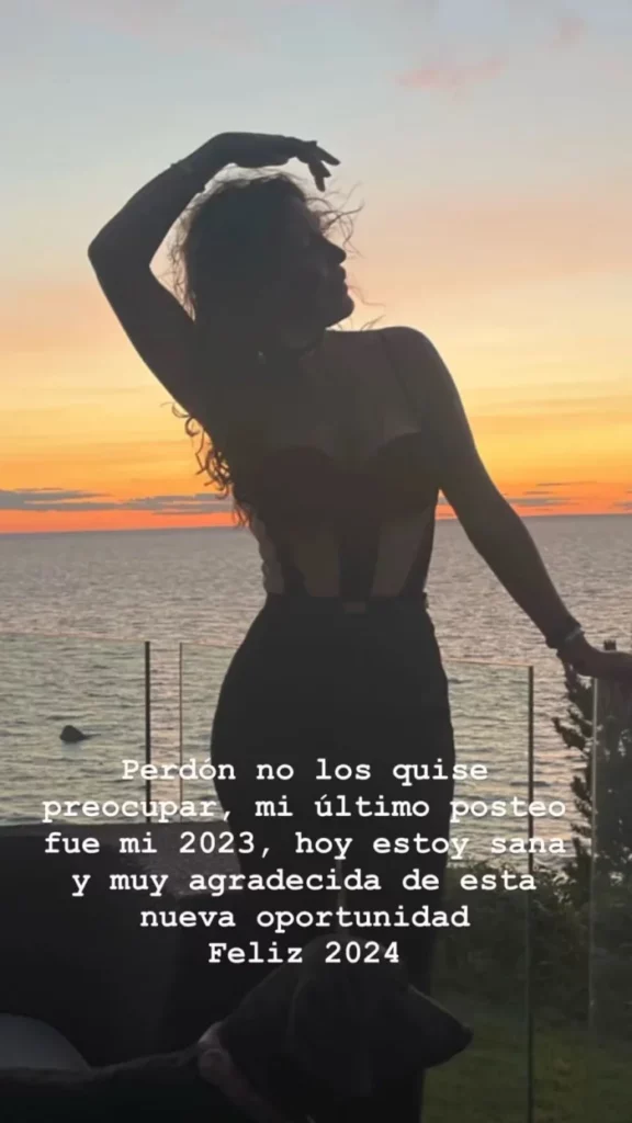 El mensaje de Celina Rucci. Foto: IG.