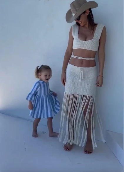 el look navy de Ana García Moritán que 'enamoró' a Pampita