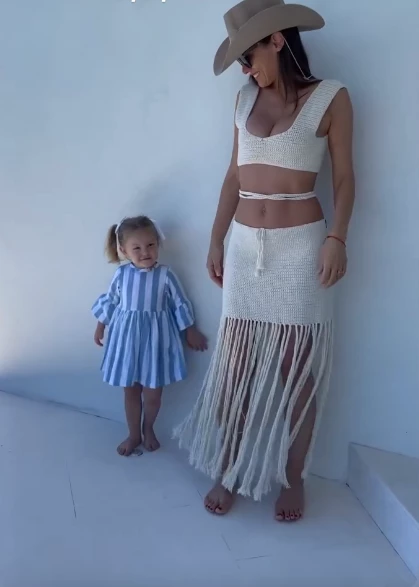 el look navy de Ana García Moritán que 'enamoró' a Pampita