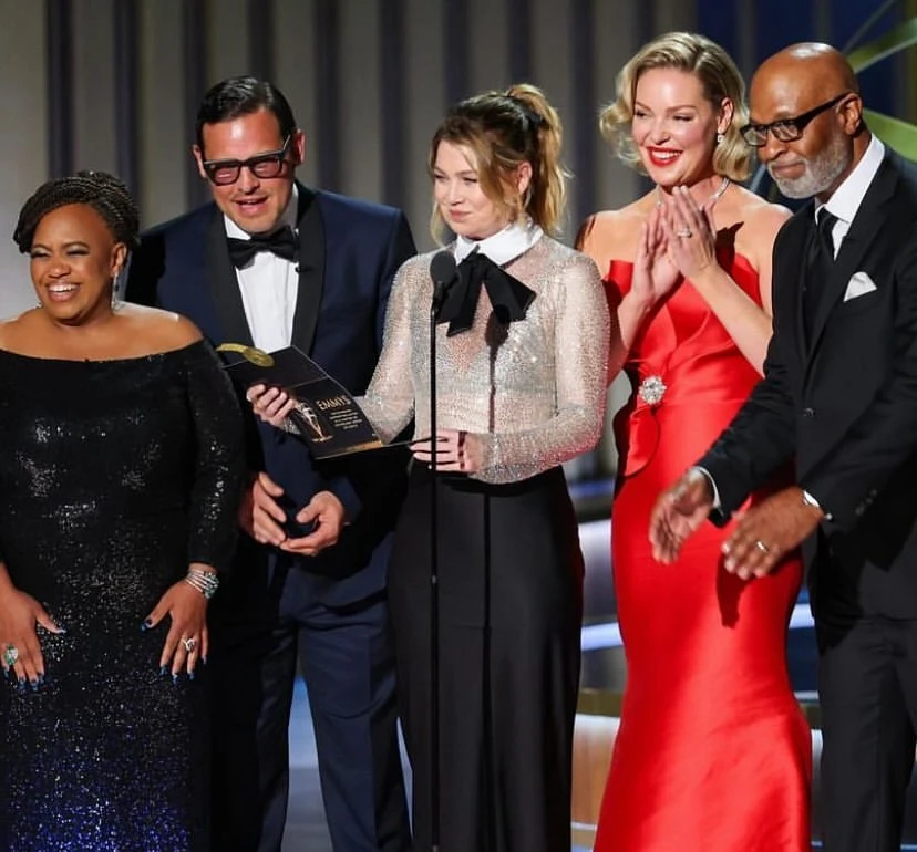 Así está Stella, la hija Ellen Pompeo que la acompañó a los Emmys 2024 y apostó por la moda circular