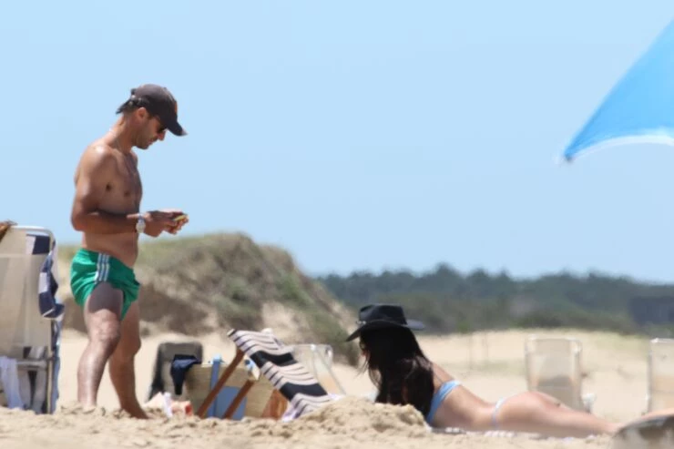 Las fotos de Zaira Nara y Facundo Pieres en las playas de Punta del Este