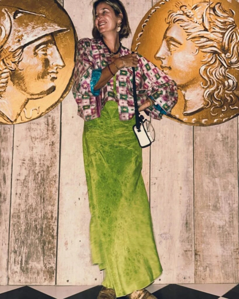 looks de verano de Dolores Barreiro, la reina del estilo hippie chic