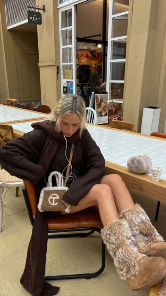 Guía de estilo: así se usan las prendas con peluche, que enamoran a la tendencia mob wife