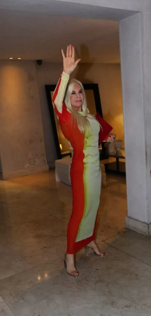 Susana Giménez llegó de sorpresa. Foto RS Fotos