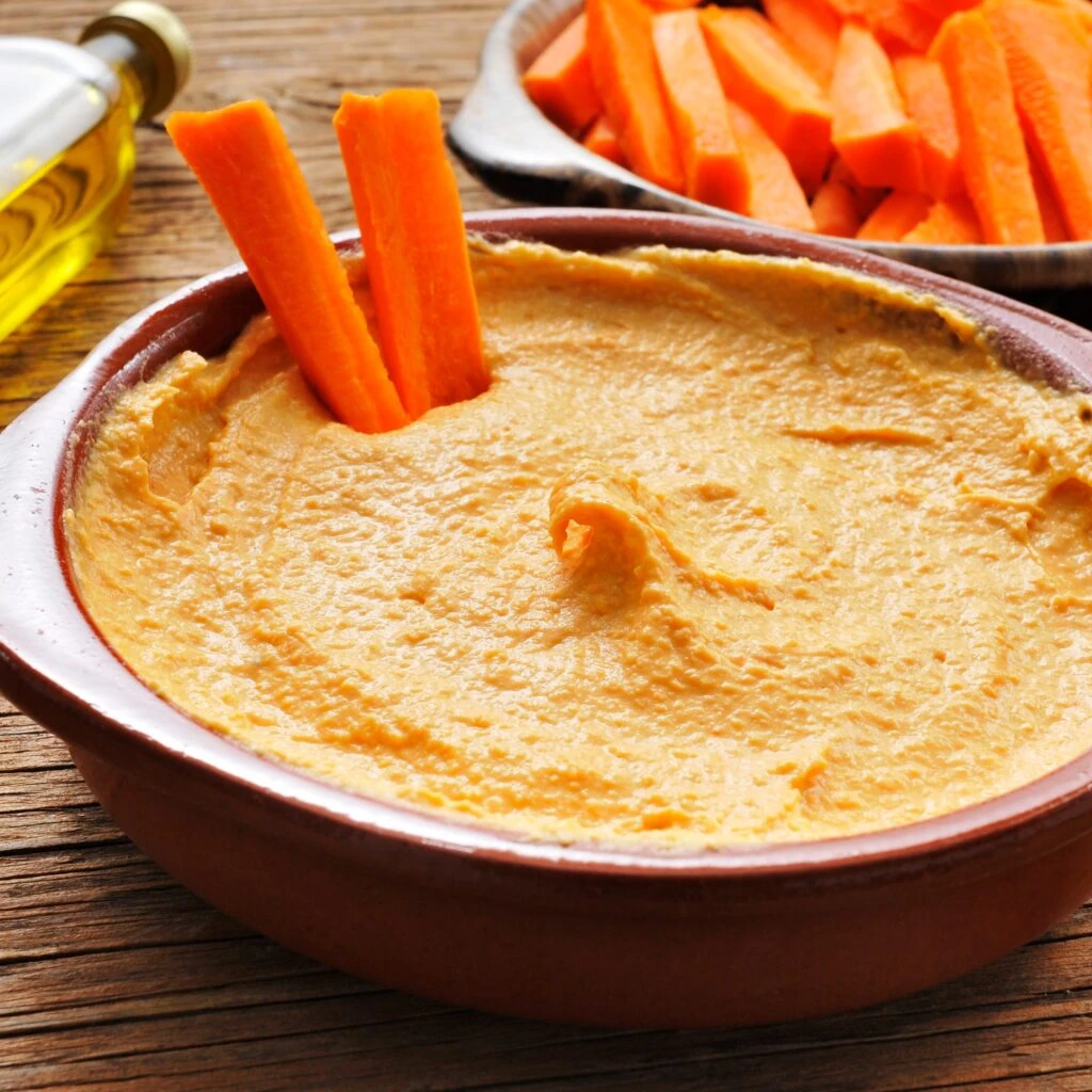 Hummus de zanahorias