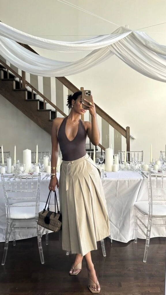 Alerta tendencia: regresan las maxi faldas al estilo de los años 50