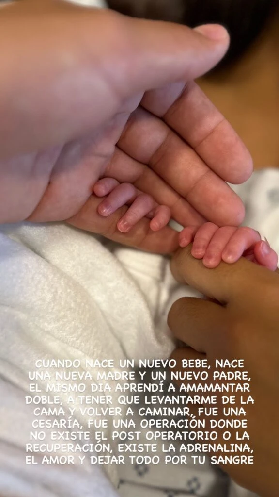 La emoción de Daniela Celis a una semana de ser mamá de Laia y Aimé, sus gemelas