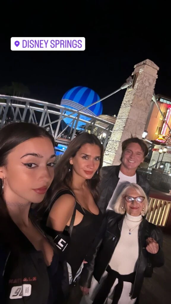 Momi Giardina con su hija Juli Castro, su ex y su mamá en Miami