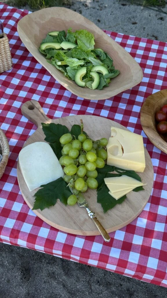 Las fotos del día de picnic de Juliana Awada en la Patagonia
