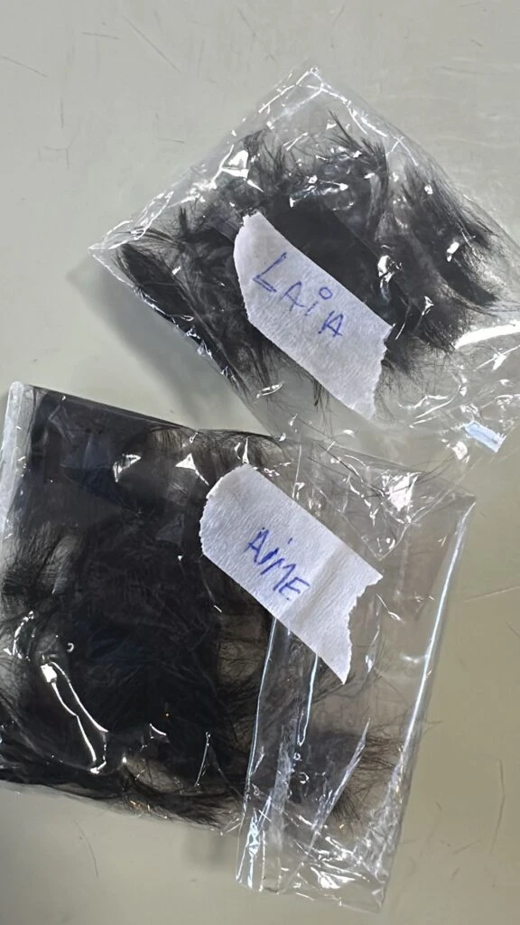 Cambio de look para las gemelas de Daniela Celis y Thiago Medina