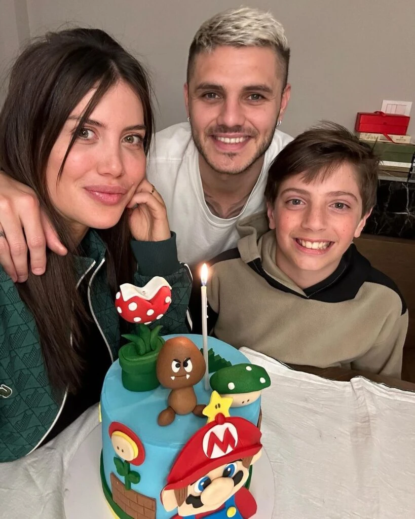 Los mensajes de Wanda Nara y Maxi López a Benedicto por su cumpleaños número 12