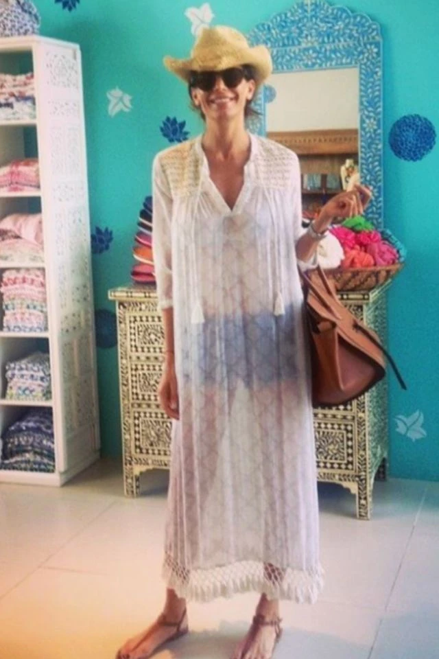 Juliana Awada look playero