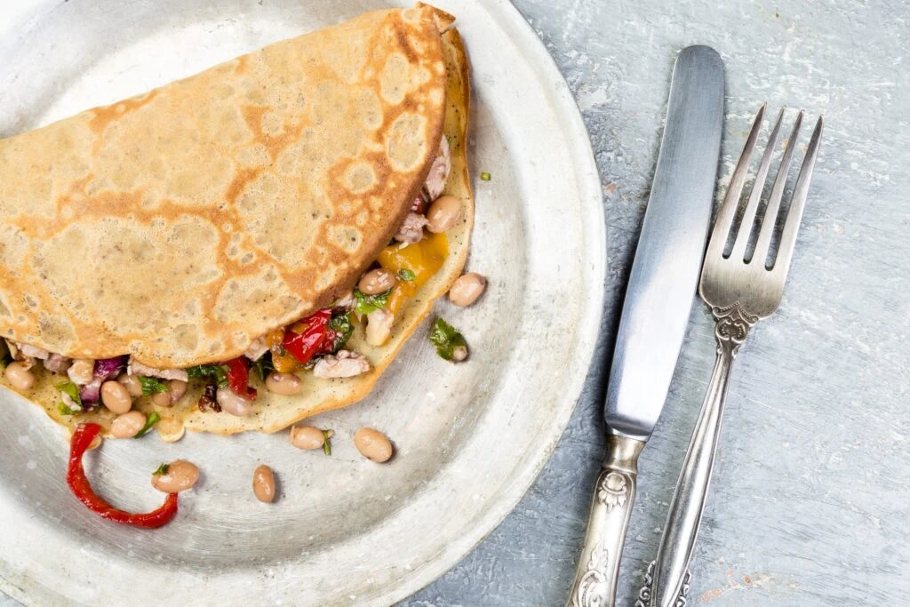 Panqueques de lentejas