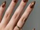 El marrón es el nuevo color que arrasa en los nail arts