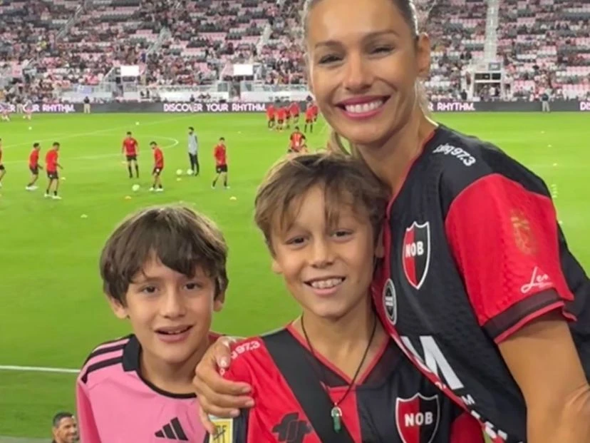 Así fue la sorpresa que Pampita le dio a sus hijos, Benicio y Beltrán