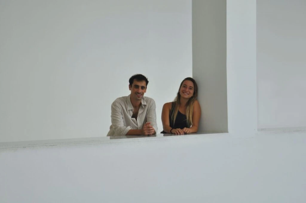 Ignacio Martínez Todeschini, diseñador industrial, y Renata Vedda, arquitecta: socios de un original proyecto.