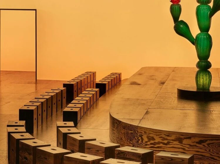 Así es la increíble instalación de Bottega Veneta en homenaje a Le Corbusier