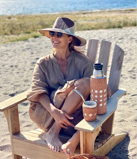 Juliana Awada en la Patagonia. Foto: Instagram.