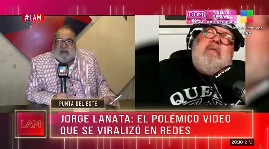 Jorge Lanata habló del video suyo que se viralizó y que generó preocupación por su salud