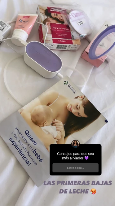 Daniela Celis habló de las dificultades de la lactancia