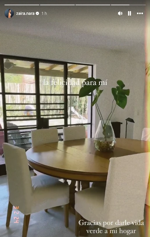 Así es la casa de Zaira Nara