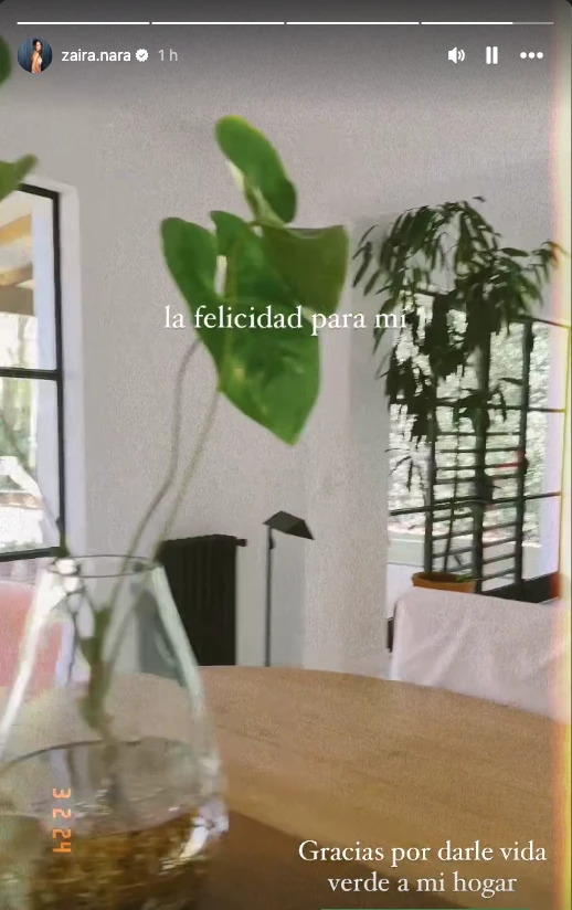 Así es la casa de Zaira Nara