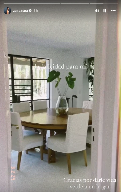 Así es la casa de Zaira Nara