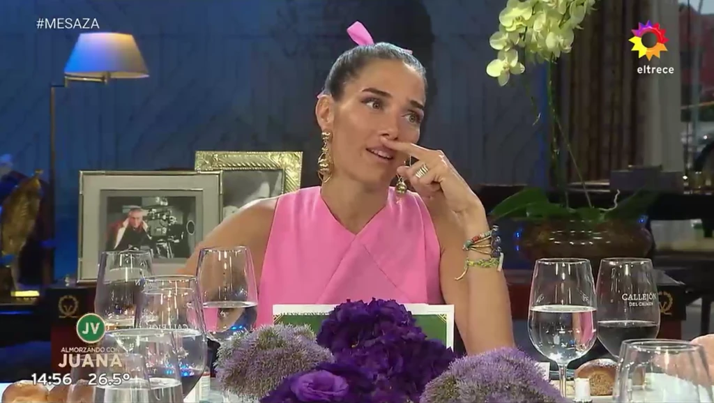 Juana Viale reveló que dio besos fogosos en la ficción.