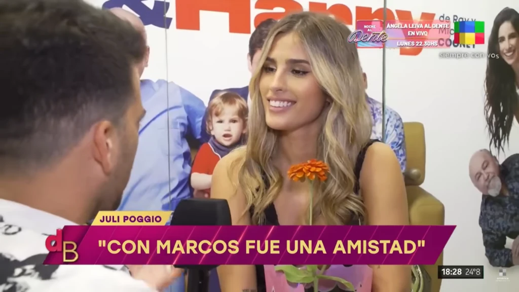 Julieta Poggio confesó lo que todos sospechábamos: confirmó que tuvo algo con Marcos Ginocchio